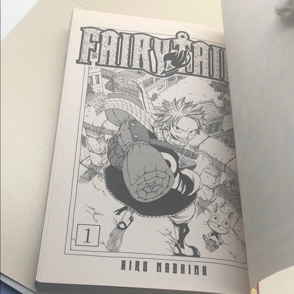 Book -Fairy Tail #1 Hiro Mashona Creator of Rave Master NWOT - Picture 8 of 17